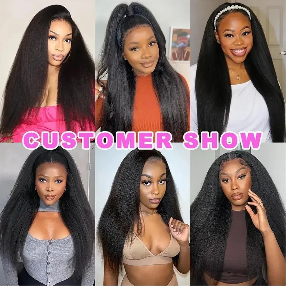 250 Density Kinky Straight Hal - Hair Care Women 评论和价格
