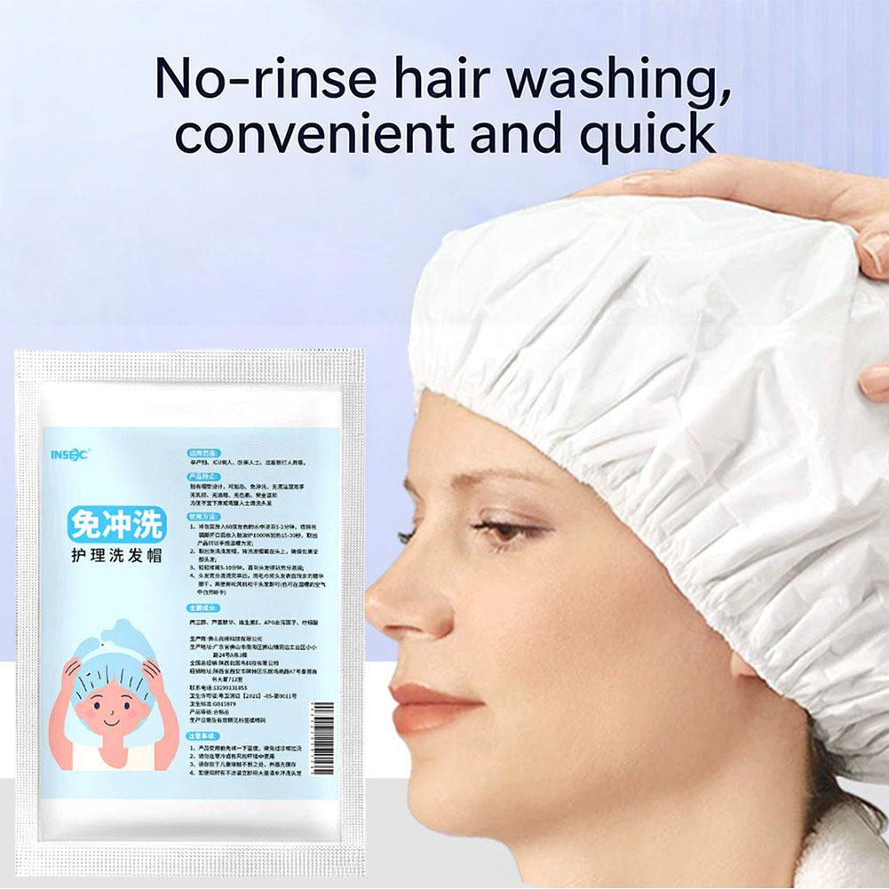 No Rinse Waterless Shampoo Cap - Hair Care Clinic 评论和价格