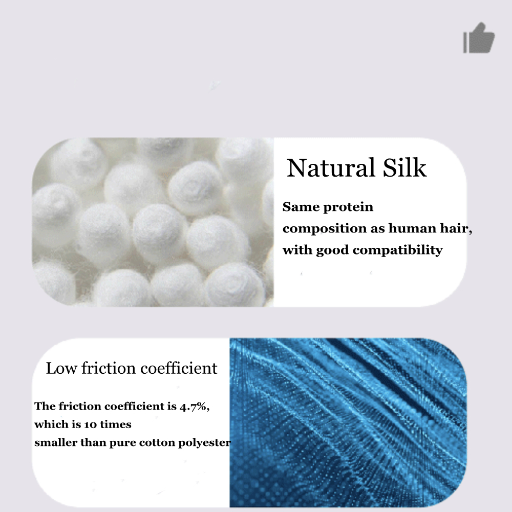 3PCS 100% Pure Mulberry Silk H - Hair Care Women 评论和价格