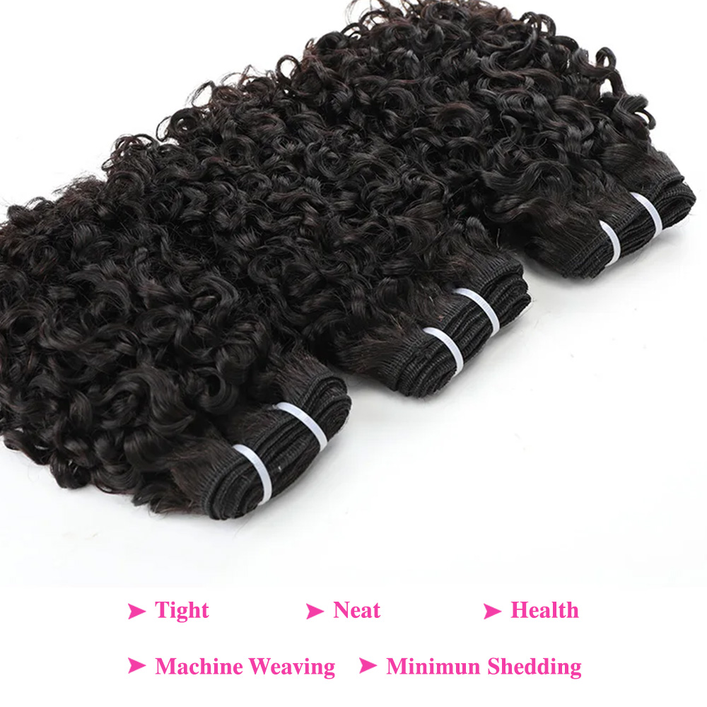 12A Pixie Curls Bundles Bouncy - Hair Care Women 评论和价格