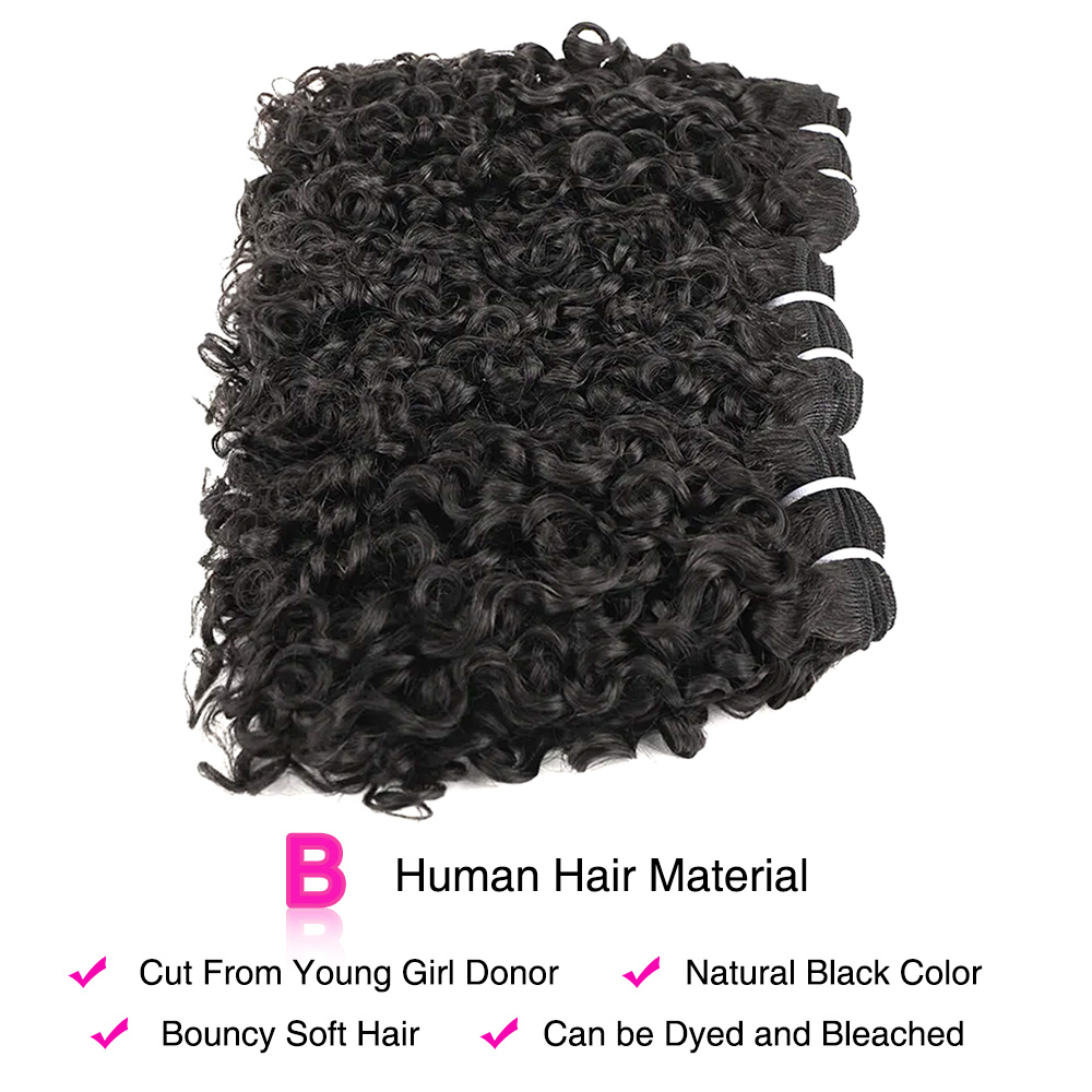 12A Pixie Curls Bundles Bouncy - Hair Care Women 评论和价格