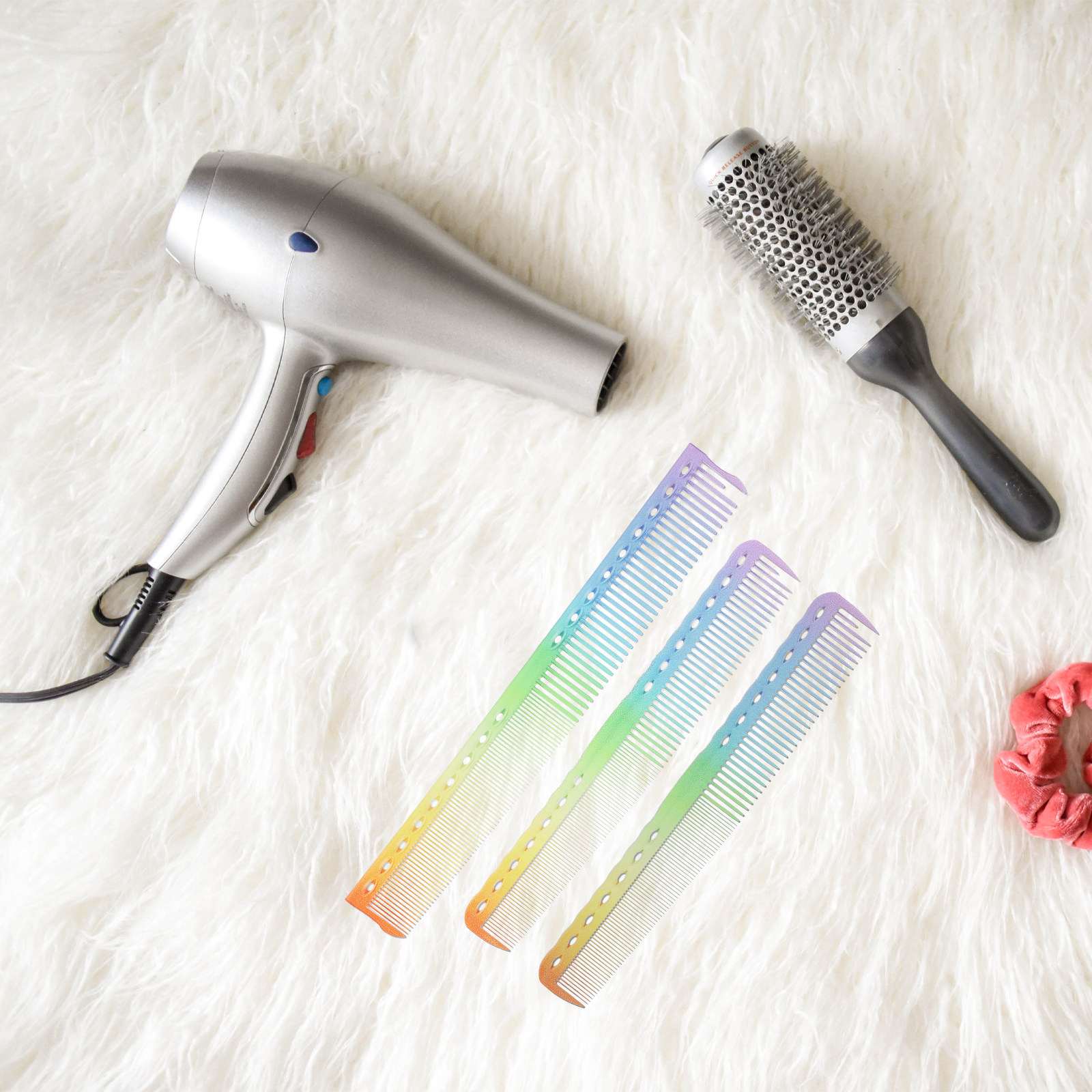 3Pcs Hair Comb Salon Professio - Hair Care Women 评论和价格
